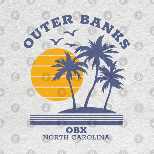 Outer Banks OBX Beach Paradise by BackintheDayShirts